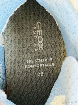 Svietiace Geox tenisky, v. 26, VD: 16,4 cm - 10