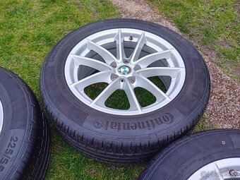 17" ALU 5x112 orig BMW /aj ine/ + letné 225/55 r17 Conti TO - 10