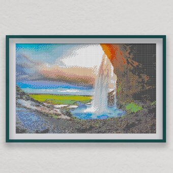 Rozpredám diamantové maľovanie - 40x30 a 60x40 cm - 10