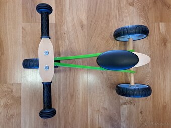 Nicko Drevené odrážadlo 2v1 mini farba:zelená - 10