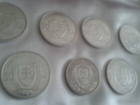 Strieborné mince - 10