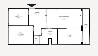 MAUREROVA - KRÁSNY 3 izb. byt 72 m2, loggia. KOMPL: REK. - 10