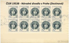 Poštové známky, filatelia: ČSSR, desaťbloky PRO - 10