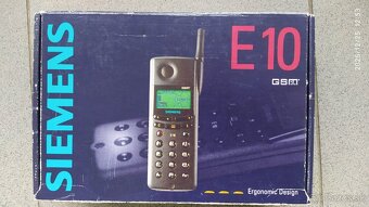 Predám zachovalý retro mobil SIEMENS E10 - 10