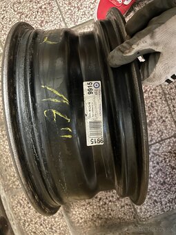 Plechové disky 5x112 R16+ puklice - 10
