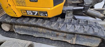 Minibagr JCB 57C-1, r.v. 2020, 1573 mth, nové pásy - 10