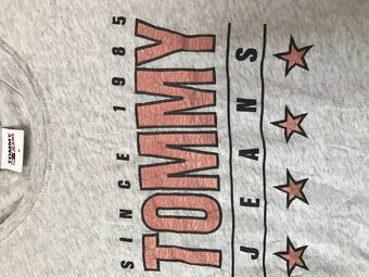 TOMMY HILFIGER originál sive damske tricko M - 10