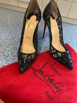 Christian Louboutin - sieťované lodičky - 10