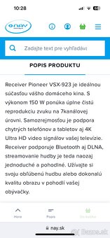 PIONEER VSX - 923 Receiver - 10