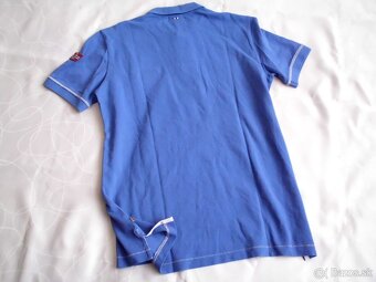 Napapijri slim pánske pólo tričko M - 10