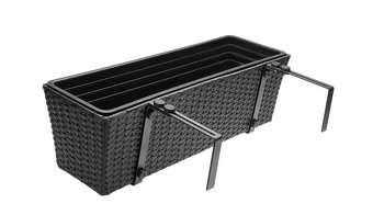 Konferenčný stolík 60 cm zlatý - mramorový vzhľad - 10