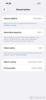 PREDÁM Apple iPhone 15 256GB - 10