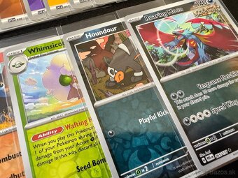Pokemón MEGA balík (D): 100ks kariet v obaloch s EX + darček - 10