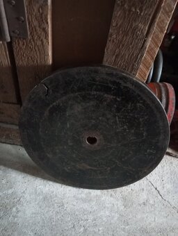 Set(sada) liatinových kotúčov FRANKA SPORT- 2x10,2x15,2x20kg - 10
