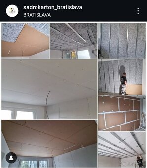 Sadrokartonárske Práce /Montáž sadrokartónu - 10