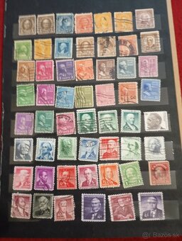 Album známok USA - 10