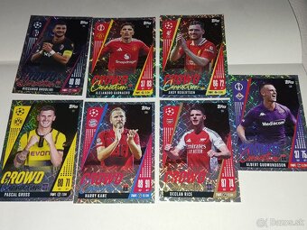 Na predaj 83 kariet Match-Attax cena 14€ - 10