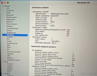 MacBook Air 2020| 13.3"| M1| 8GB+256GB| A2337| Space Gray - 10