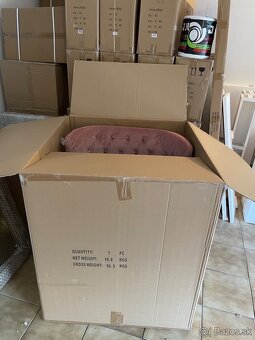 novy luxusny velky chesterfield ušiak -35% - 10