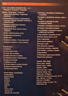 Parný vysávač 4in1 ModelHome MO-022 - 10