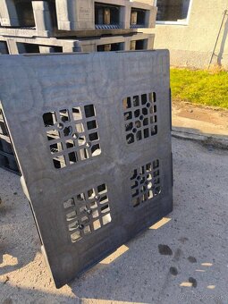 Plastove palety nosnost do 6000kg,viac rozmerov - 10