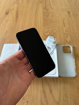 iPhone 14 Pro 256 gb Deep Purple - komplet príslušenstvo - 10