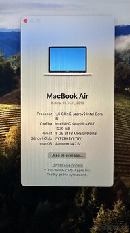 MacBook Air 13-palcový Retina 2019 Rose gold - 10