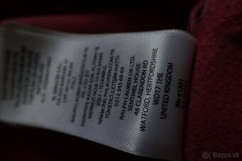 RALPH LAUREN BEAR ikonicka damska krasna mikina M/L - 10