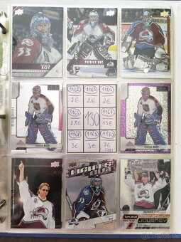 Hokejové kartičky - Patrick Roy 7 - 10