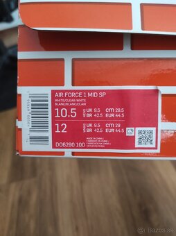 OFF-WHITE X NIKE AIR FORCE 1 - 10