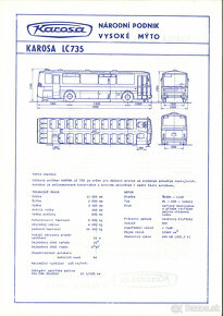 Prospekty - Autobusy Karosa 3 - 10
