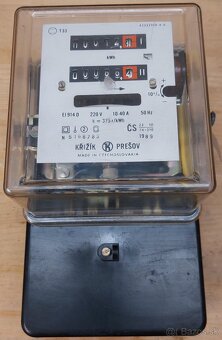 1.fázový elektromer KŘIŽÍK - 10