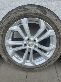 Predám elektrony DEZENT TA Silver R 19 + pneumatiky MICHELI - 10