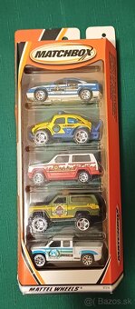 MATCHBOX, Angličaky cena 5EUR v sade 5ks, 100% stav - 10