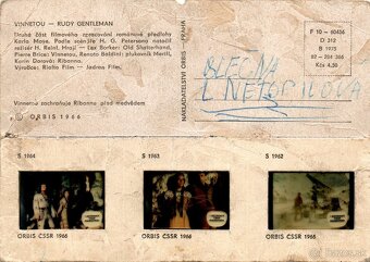 WINNETOU POHLADNICE S DIAPOZITIVMI - 10