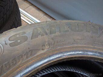 ZIMNÉ 215/55 R17 DUNLOP CONTINENTAL a PIRELLI - OD 15,-€/kus - 10