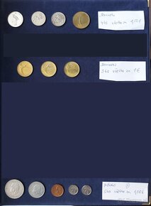 Zbierka mincí - rôzne svetové mince - Európa 3 - 10