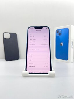 iPhone 13 BLUE 256GB TOP STAV NOVÁ BATÉRIA 100% - 10