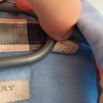 Burberry Brit modrá košeľa s dlhým rukávom elegantná XL - 10