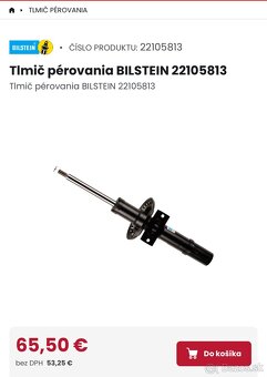 Predné tlmiče škoda Fabia 1 Bilstein - 10