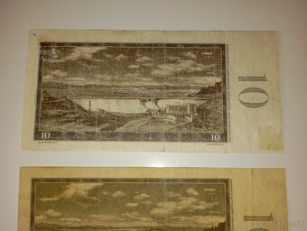 BANKOVKY 10 KČS 1960, CHYBOTISK A VZÁCNÉ SÉRIE - 10