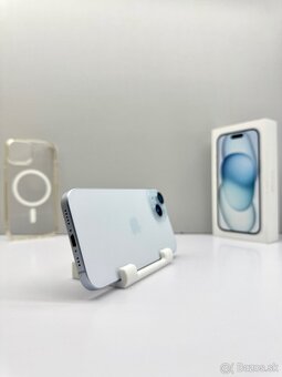 Apple iPhone 15 BLUE 128GB ORIGINÁL STAV+Príslušenstvo - 10