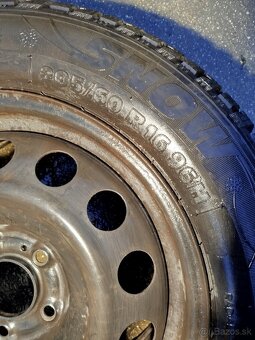 plechove disky 6,5Jx16 a zimne pneu 205/60R16 - 10