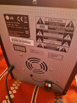 Nahravanie na USB z Rádia CD AUX HiFi veža LG - 10
