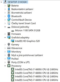 ▼Dell Latitude 7480 - 14" / i7-6600U / 16GB / SSD / ZÁR▼ - 10