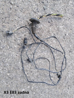 BMW kabeláž PDC senzorov E90 E65 X3-E83 F10 E60 E87 - 10