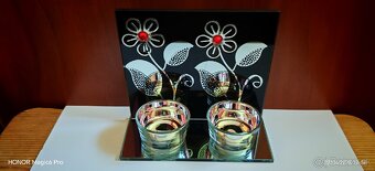 Nový sklenený svietnik. - 10