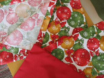 Vianočná obliečka a obrus - 10