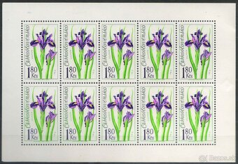 Poštové známky, filatelia: ČSSR, desaťbloky A - 10