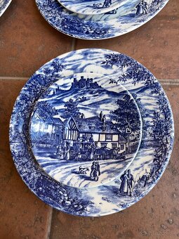 Modrý anglický porcelán - 10